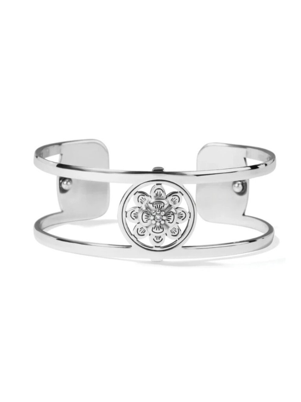Brighton Christo Bergen Narrow Silver Cuff  NWT $73  JF8841